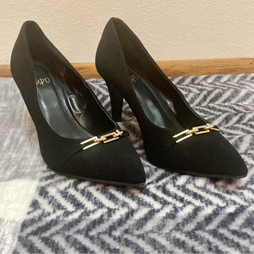 Black IMPO Heels